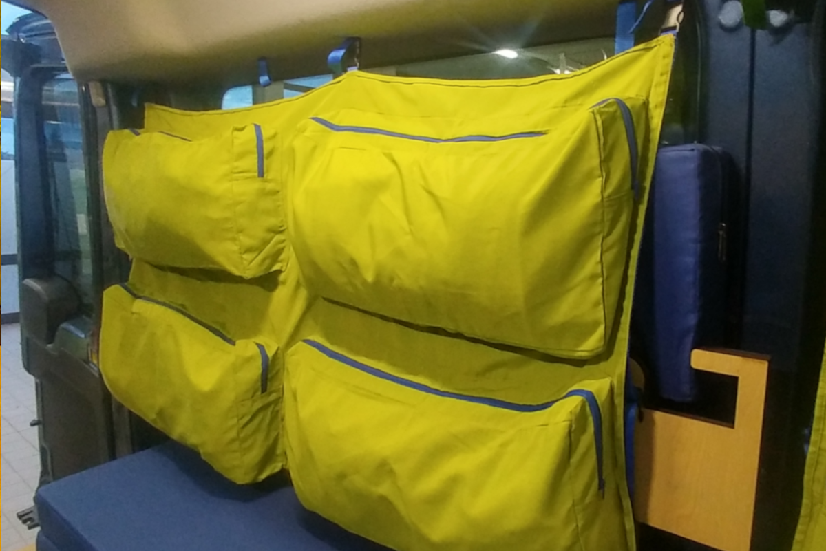 S-Moove - Tenda contenitore 4 Tasche